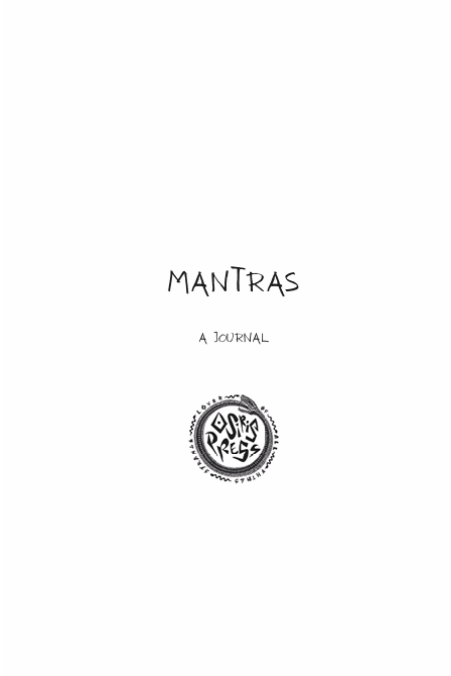 Mantras Journal